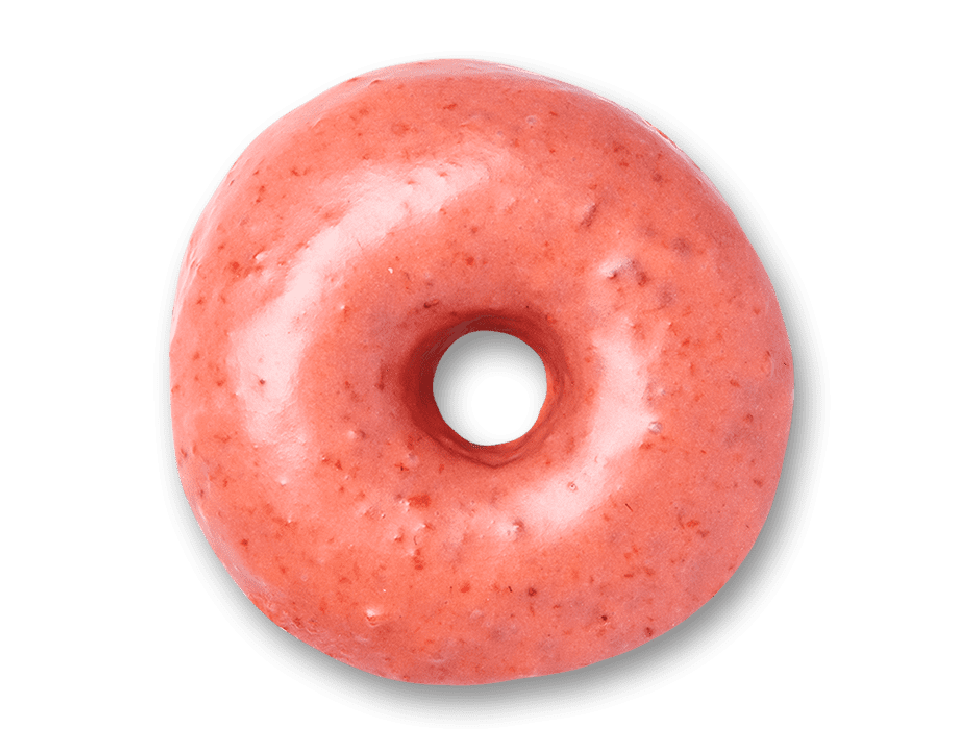 Strawberry donut